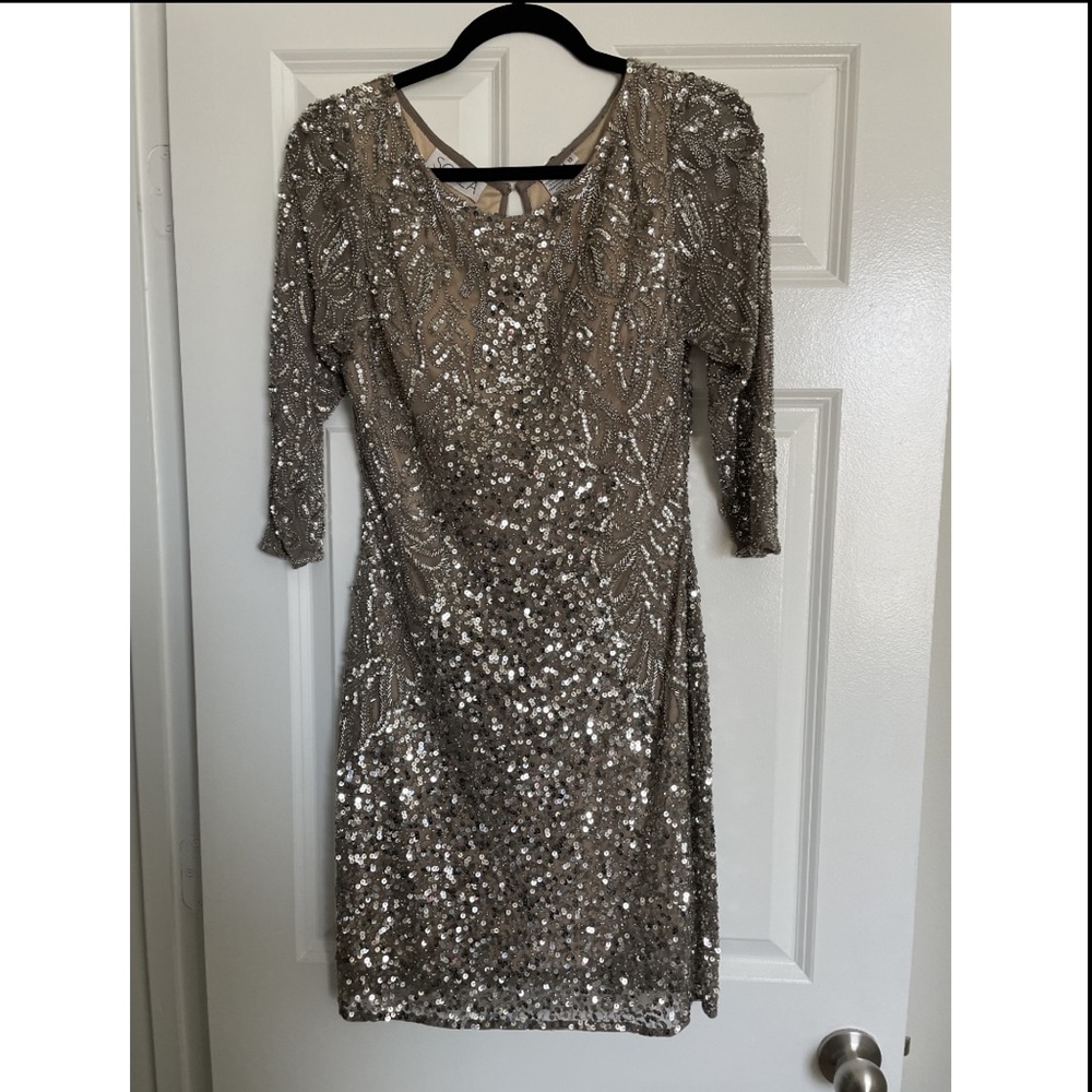 Champagne Scala dress